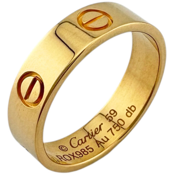 Cartier Jewelry - CARTIER Authentic 18k Gold Love Ring